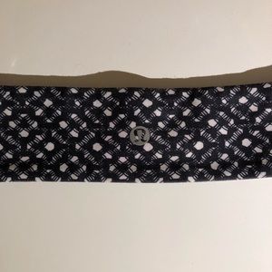 Lululemon Wide Detailed Headband RARE